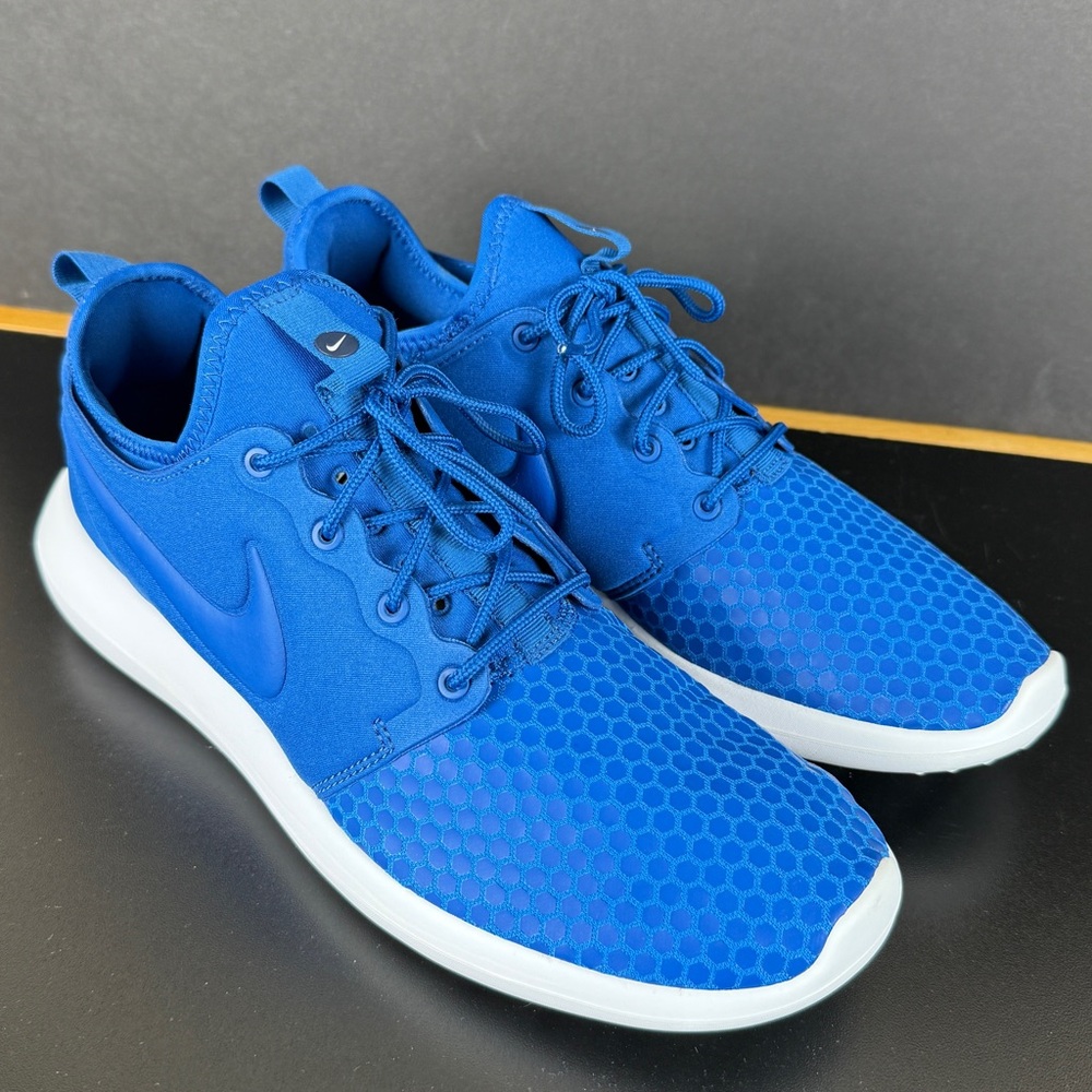 Nike ROSHE TWO SE Men's Running Shoes size 10 1/2- Blue Jay